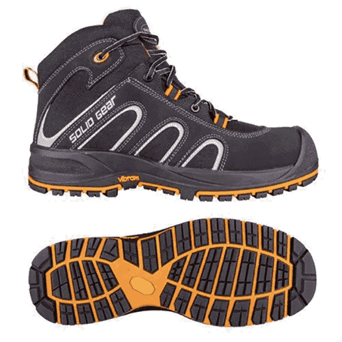 Solid Gear safety shoes Falcon S3 - black/orange