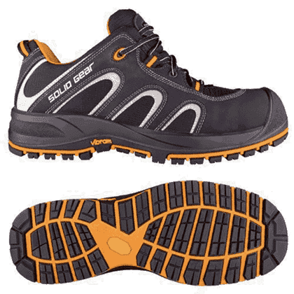 Solid Gear safety shoes Griffin S3 - black/orange