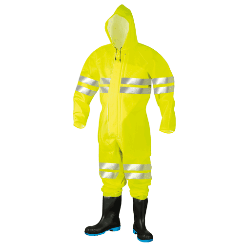 High-visibility waders