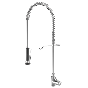 Industrial kitchen tap