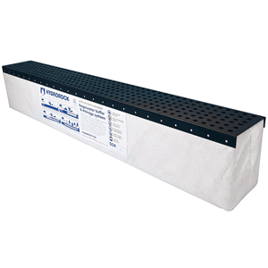 Hydrorock LG34 longitudinal drainage channel