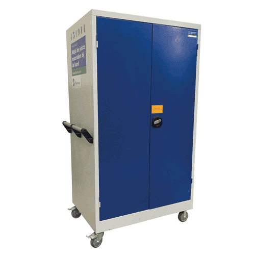 Mobile storage cabinet hire