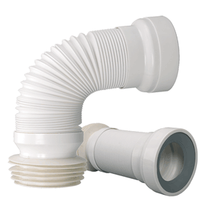 Airfit flexible toilet connector