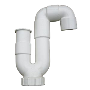 131915 Univ. ABS trap tube 32mm wh