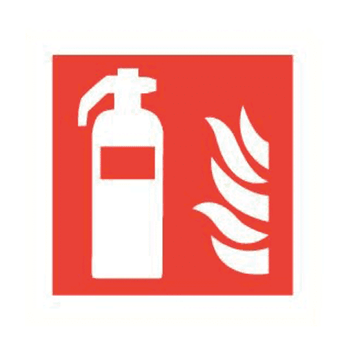 Ajax extinguisher/flame sticker