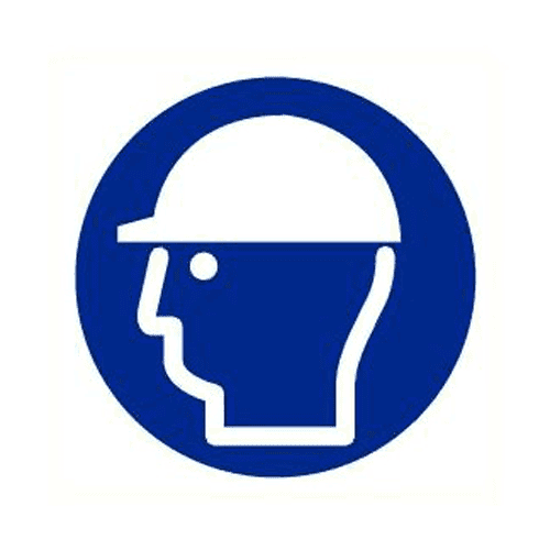 Safety helmet pictogram