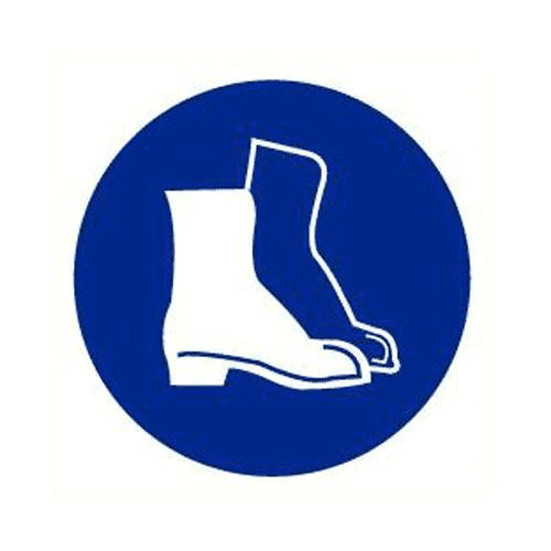 Safety shoes pictogram