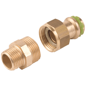 VSH SudoPress copper water, 2/3-part couplings