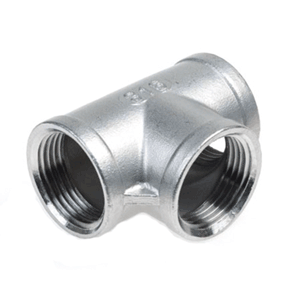 Stainless steel threaded fittings, Tee