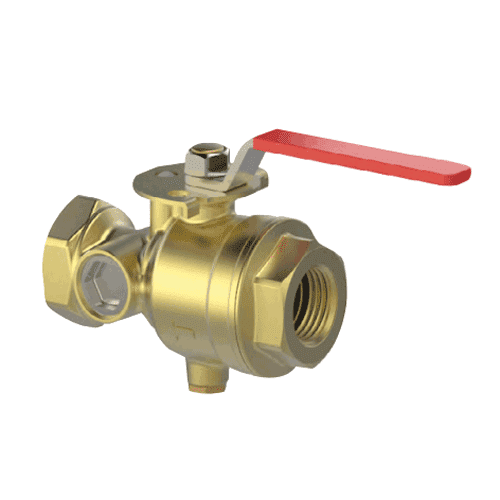 Giacomini ball valve Test & Drain