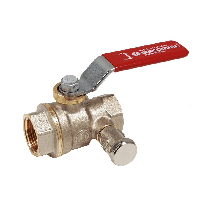 Giacomini ball stop valves