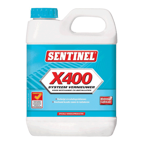 Sentinel X400 system restorer CH water treatment