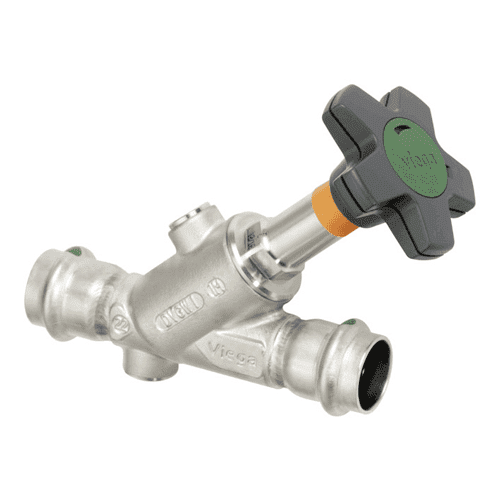 Viega Easytop stainless steel KRV angled valve