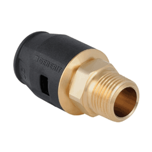 PushFit, threaded adaptor/bush