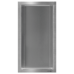 LoooX niche shelf, stainless steel