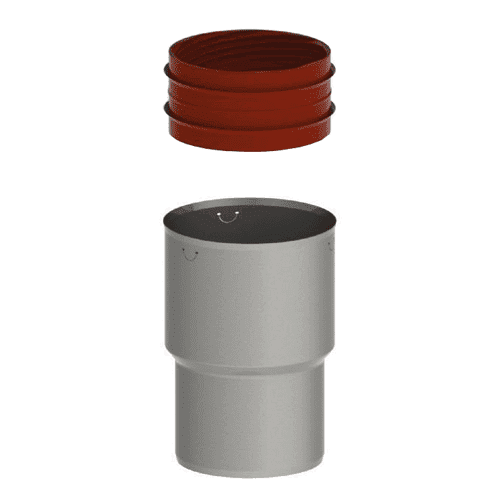 Metalflex coupling piece stainless steel