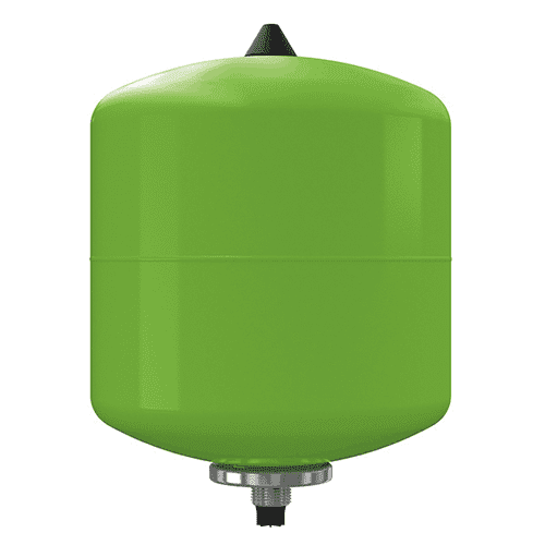 Refix DD flow through diaphragm pressure expansion tank, green