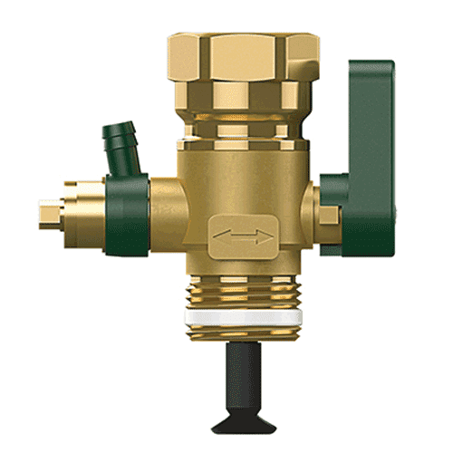 Reflex Flowjet flow-through fitting