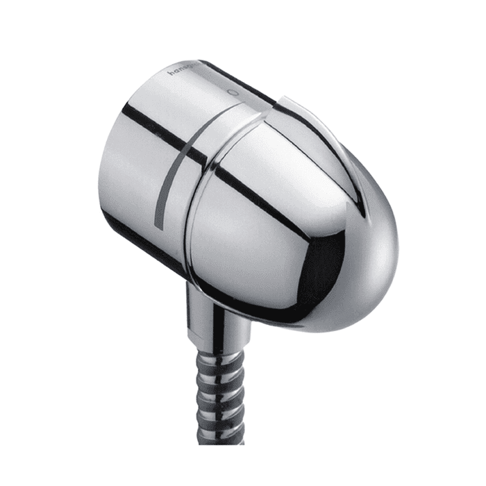 Hansgrohe FixFit E wall connection bend with non-return valve