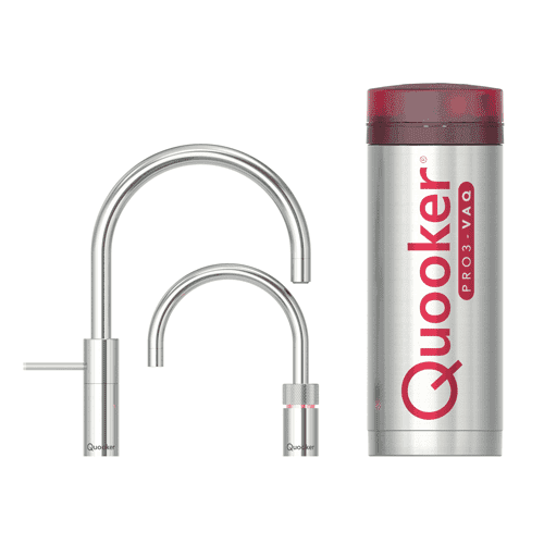 Quooker PRO3 Nordic Round Twintaps