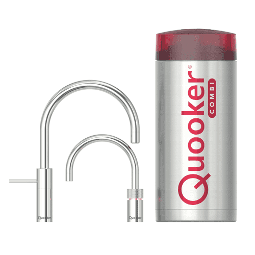 Quooker COMBI Nordic Round Twintaps