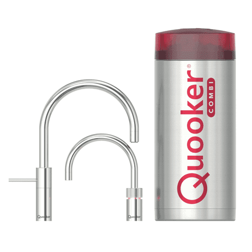 Quooker COMBI+ Nordic Round Twintaps