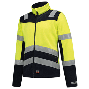 Tricorp multi-standard fleece jacket, bi-colour yellow-ink